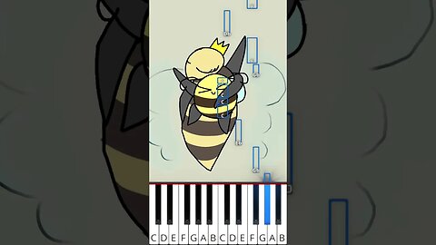 Bee acquires help to do a silly dance - Octave Piano Tutorial