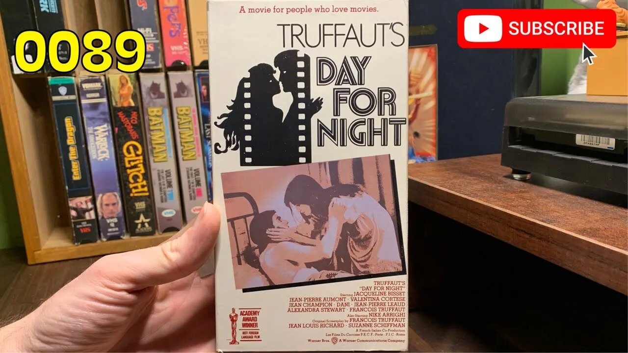 [0089] DAY FOR NIGHT (1973) VHS [INSPECT] [#dayfornight #dayfornightVHS]