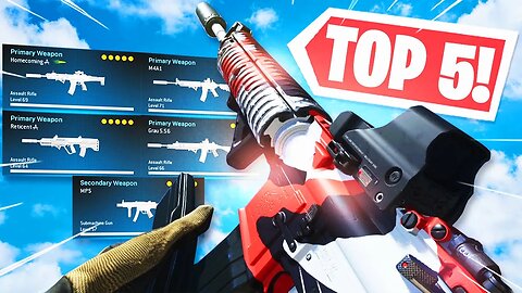 TOP 5 MOST OVERPOWERED CLASS SETUP in WARZONE! (Best Class Setup) CoD MW