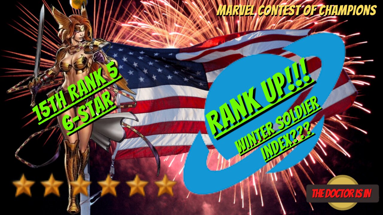 MCOC Rank Up 6 Star Angela To Rank 5 What Is The Winter Soldier Index