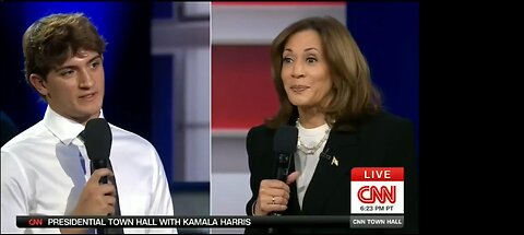 Harris cites Trump more than two dozen times while pressed for policy issues in CNN town hall