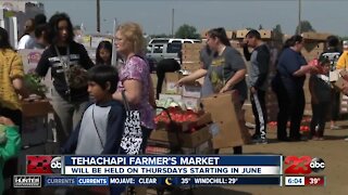 Tehachapi decides to keep its farmer's market event this summer