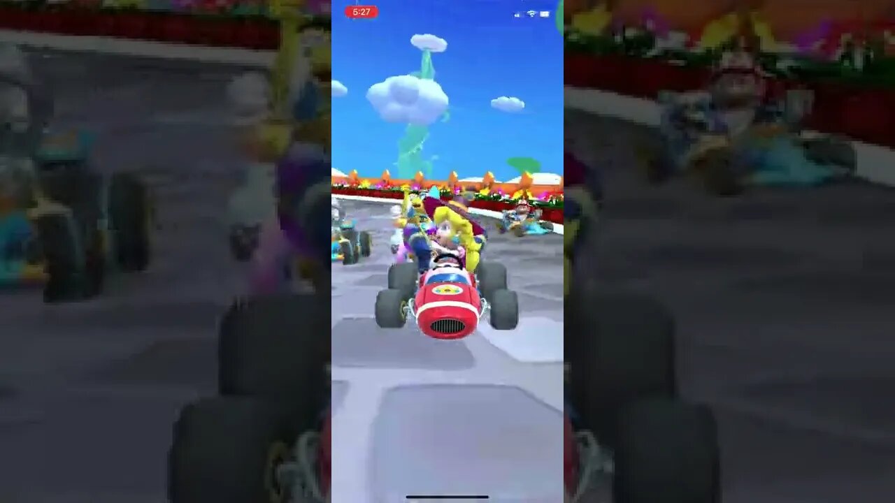 Mario Kart Tour - All Clear Pipe Pull + Cups All Cleared Ending Cutscene (Sky Tour)