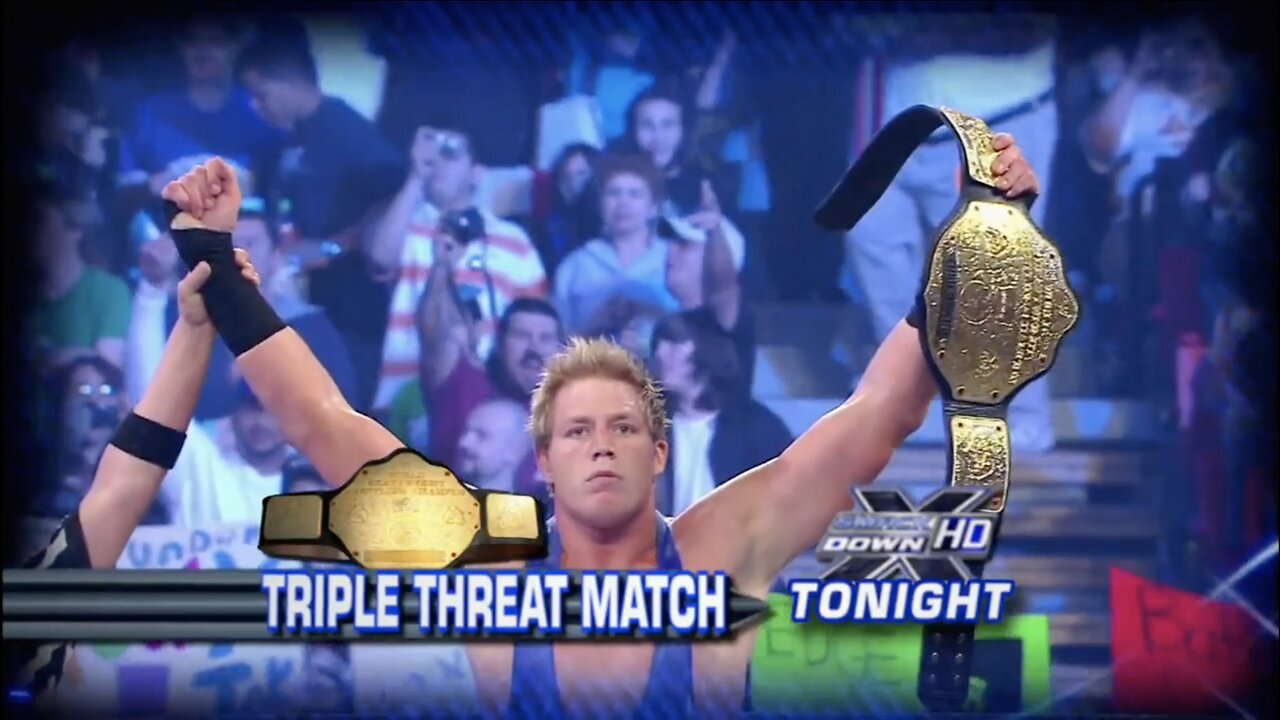 Jack Swagger vs Chris Jericho vs Edge - World Heavyweight Championship (Full Match)