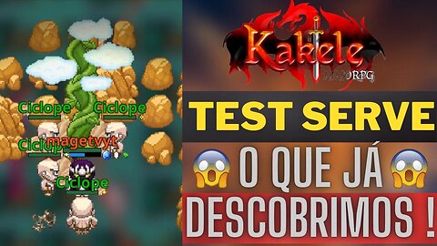 TEST SERVE KAKELE : O QUE JÁ DESCOBRIMOS !