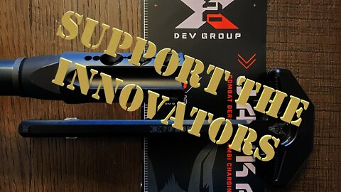 x2Dev Group Muzzle Device and Charging Handle