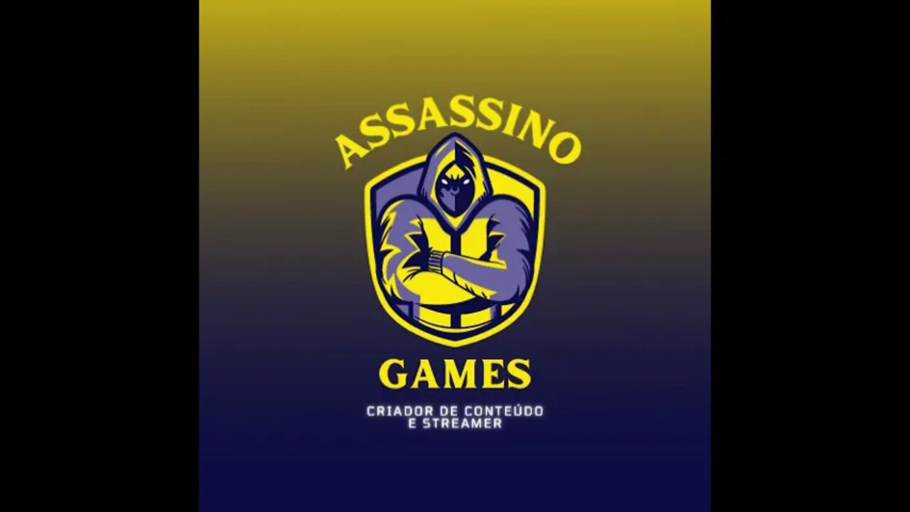 Logotipo de E Sports Gaming Ilustração Amarelo e Roxo 1