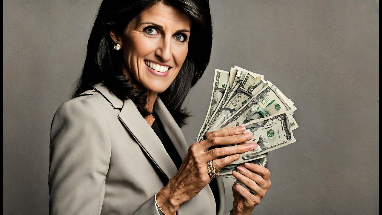 Haley is in bed with lobbyists, literally!