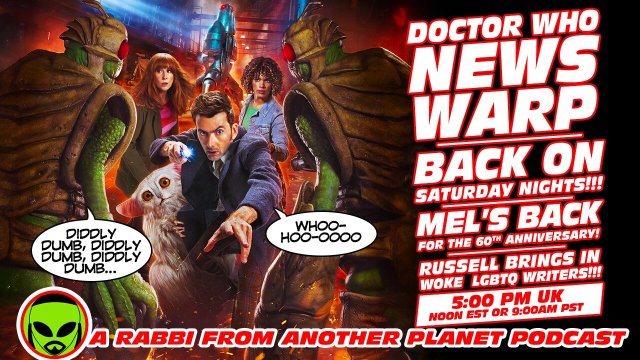 Doctor Who News Warp!!! Back on Saturday Nights!!! New Animations!!! Mel’s Return!!! LGBTQ Writers!!