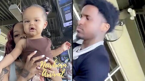 Lil Reese & Kimani's Daughter Kairi Goes On Top Golf Date With Mommy & Daddy! ⛳️