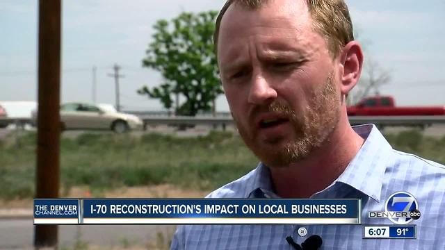 Businesses to be impacted by I-70 reconstruction project