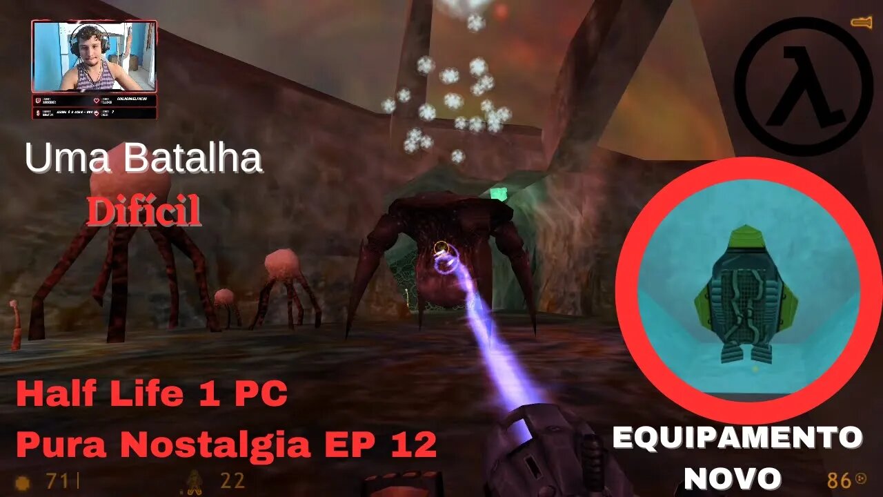 Vencemos Os Portais E Agora Resta Vencer A Batalha Contra Gonarch Half Life 1 ep 12 GAMEPLAY