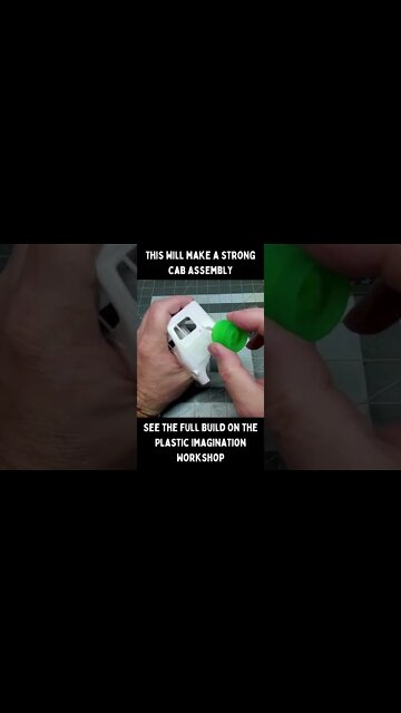 How to Assemble the AMT White Freightliner Cab