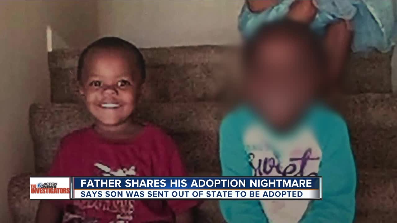 Metro Detroit father says worker sent son to different state to be adopted