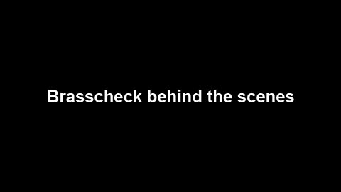 Brasscheck behind the scenes