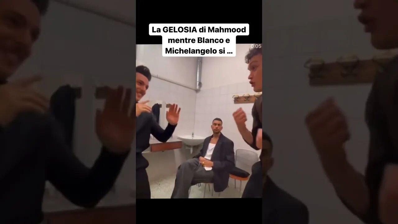 La GELOSIA di Mahmood mentre Blanco e Michelangelo si …