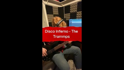 BASS COVER Disco Inferno - The Trammps