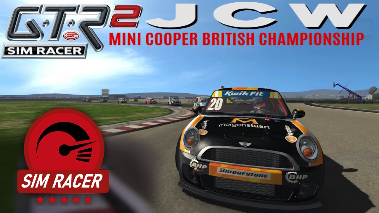 GTR2 Sim Racer JCW Mini Cooper British Championship