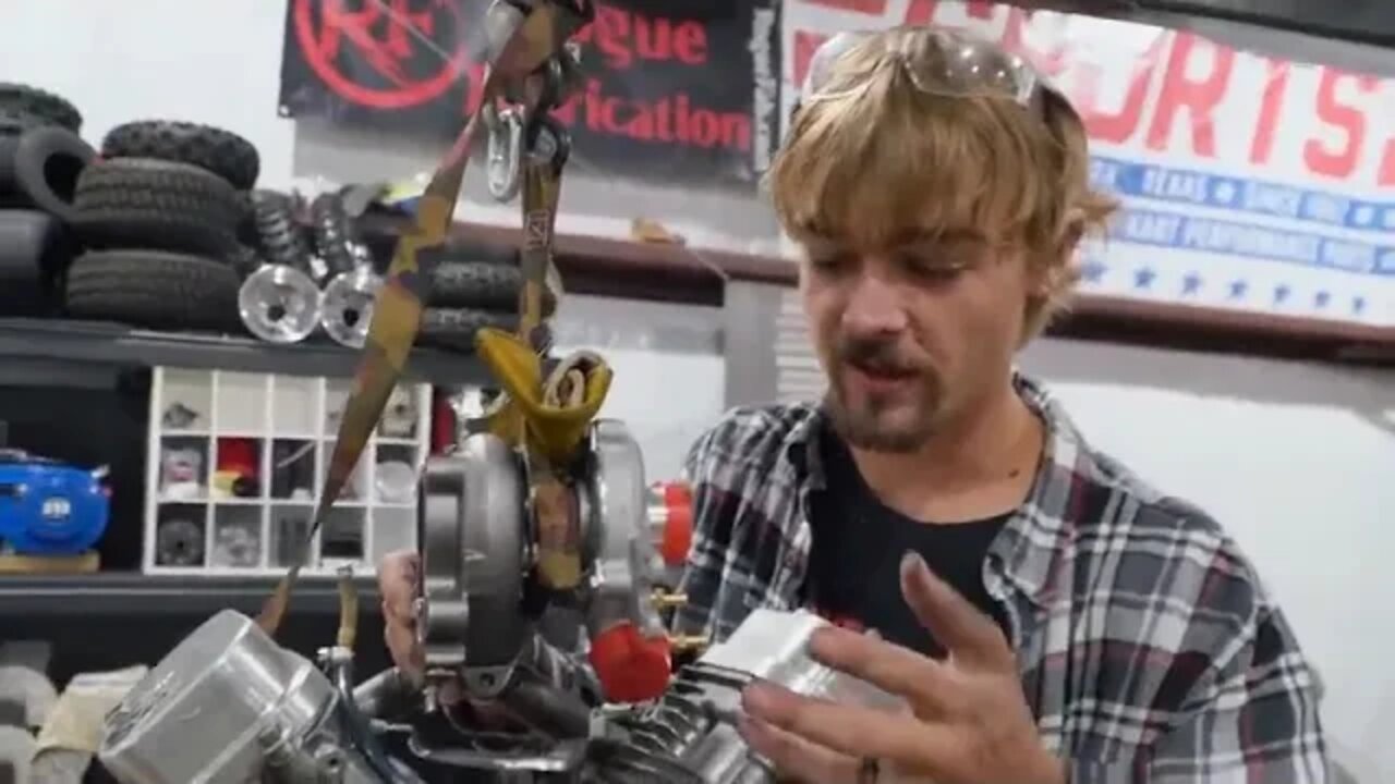 Installing # a # Bigger Turbo on our Predator 670 Dragster! after We Blew Up the Last One