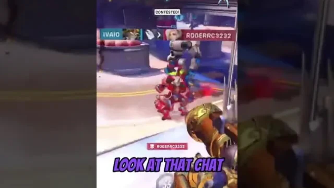 The Junkrat  in Overwatch 2 Happy Thanksgivings #overwatch2 #overwatch #shorts #gaming #meme