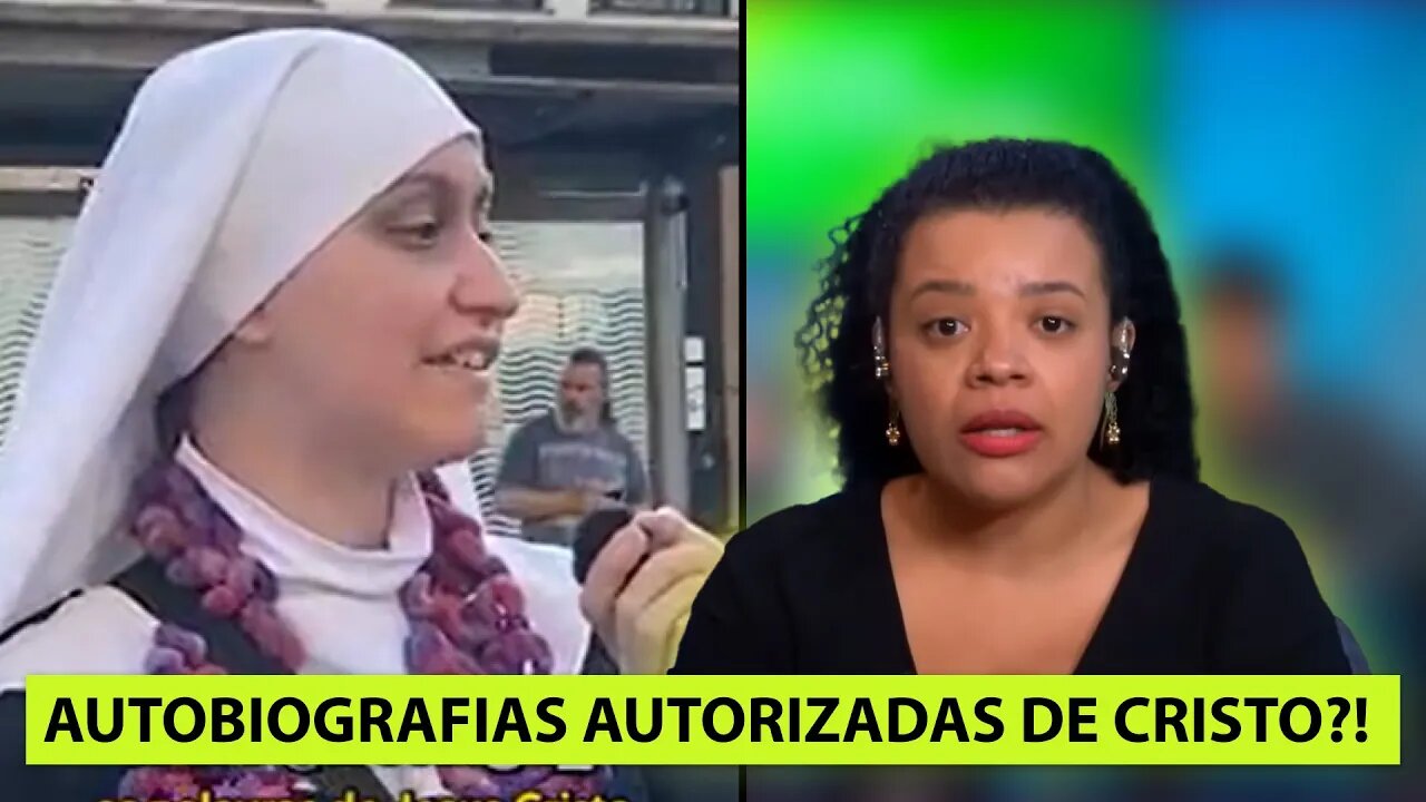 FREIRA MILITANTE PROTESTA CONTRA IGREJA CATÓLICA