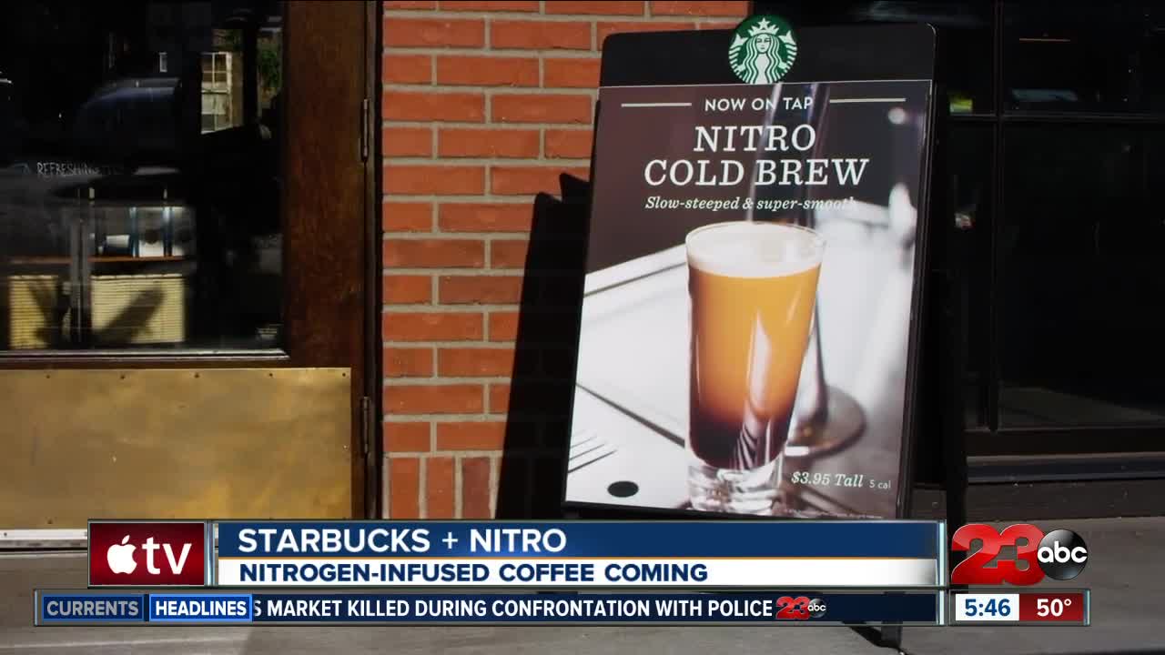 Nitro cold brew coming to Starbucks