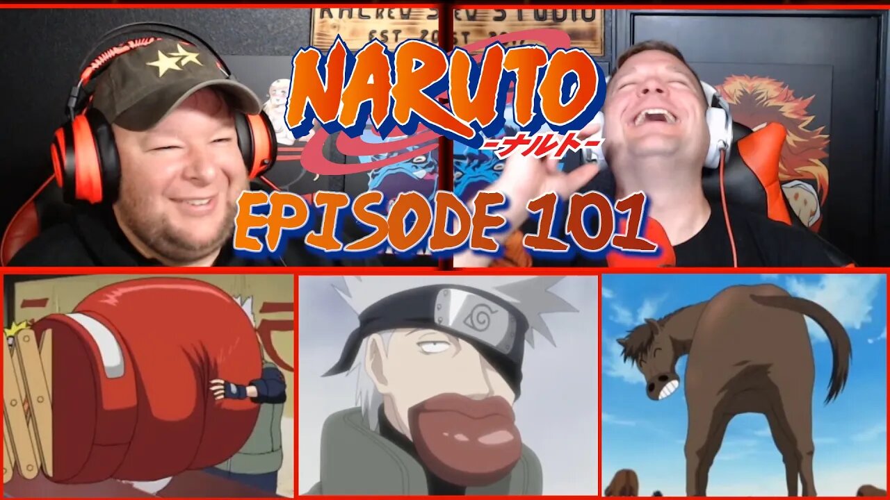 Naruto Reaction - Episode 101 - Gotta See! Gotta Know! Kakashi-Sensei's True Face!