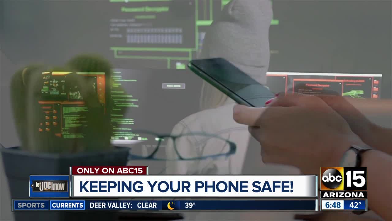 How to keep the information in your phone safe