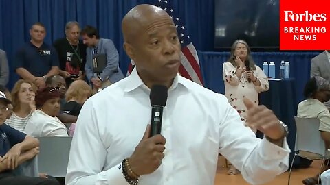 Mayor Eric Adams Holds Town Hall To Hear Concerns From Older New York City Residents