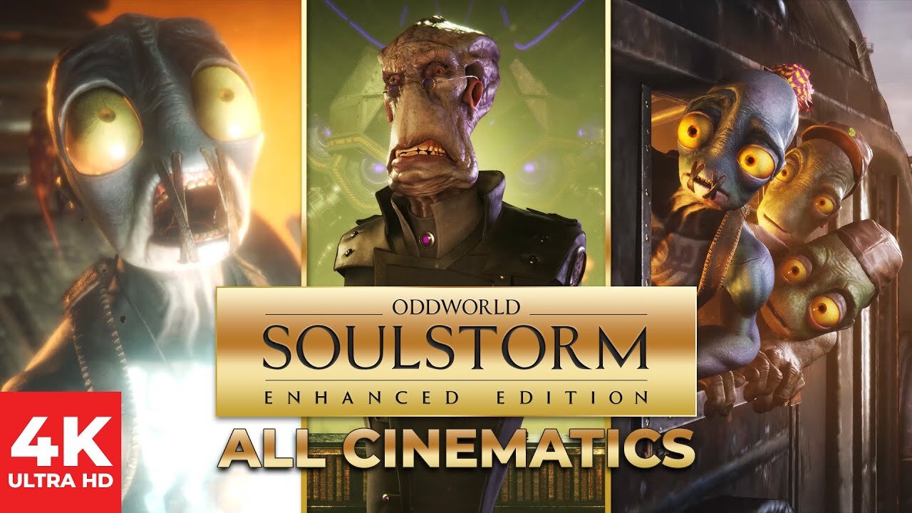 Oddworld: Soulstorm - All Cinematics in 4k