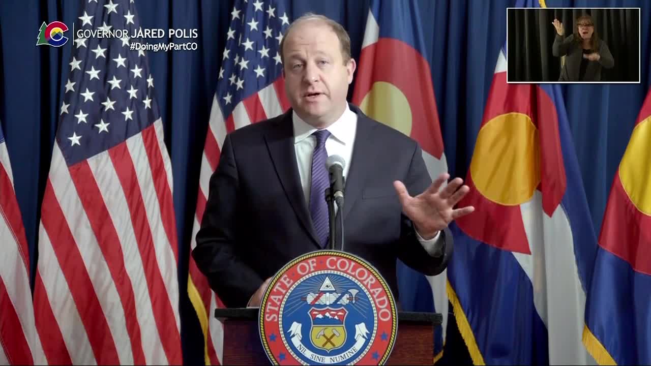 Gov. Polis: The more likely it is that you're not bringing a loaded pistol for grandma's head