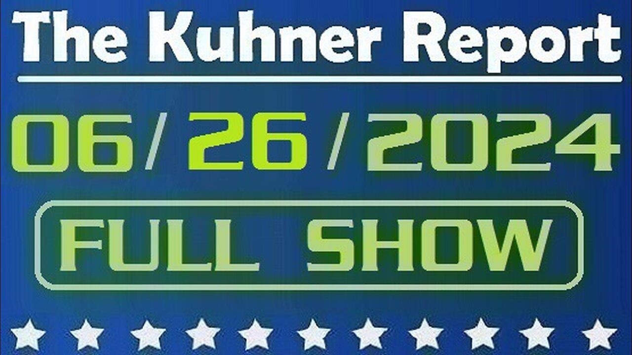 The Kuhner Report 06/26/2024 [FULL SHOW] New information shows CIA contractors colluded with the Biden campaign to discredit Hunter Biden laptop story