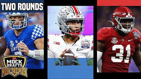 Dane Brugler's TWO Round 2023 NFL Mock Draft | Mock The Mock
