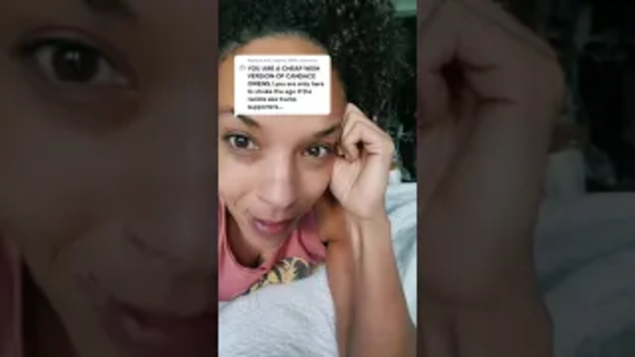 Being called a cheap wish version of Candace Owens😂! #shorts