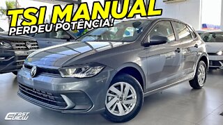 NOVO VOLKSWAGEN POLO TSI MANUAL 2023 EM DETALHES