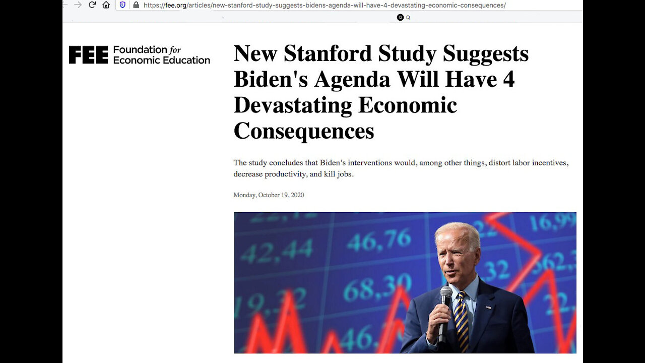 Biden Will Make America Broke Again