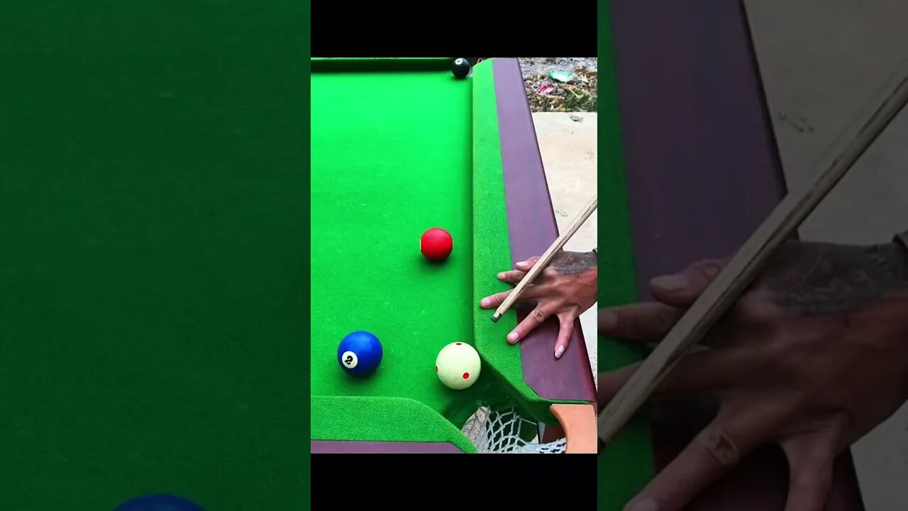 Amazing Trick: Best Ball Trick Respect Snooker #snooker #billiards #shorts