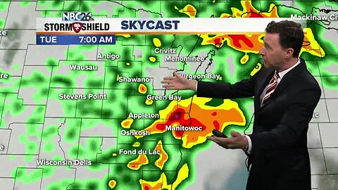 Michael Fish's NBC26 weather forecast