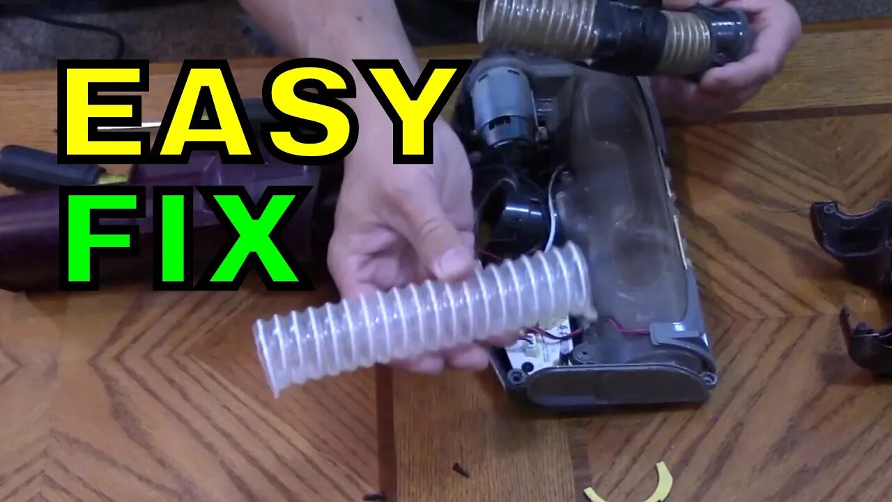 Shark upright vacuum repair - Easy DIY hose replacement