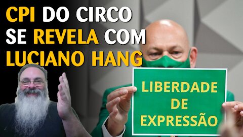Luciano Hang dá show na CPI do circo