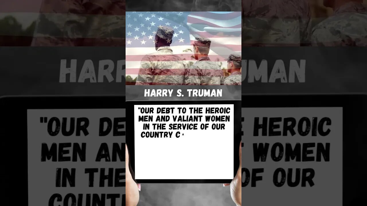 Heroic Men - Harry S. Truman #Quote