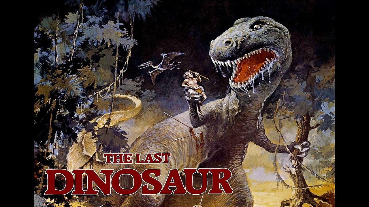 THE LAST DINOSAUR 1977 TV Movie - Big Game Hunter Trapped in Land of Dinosaurs FULL MOVIE in HD