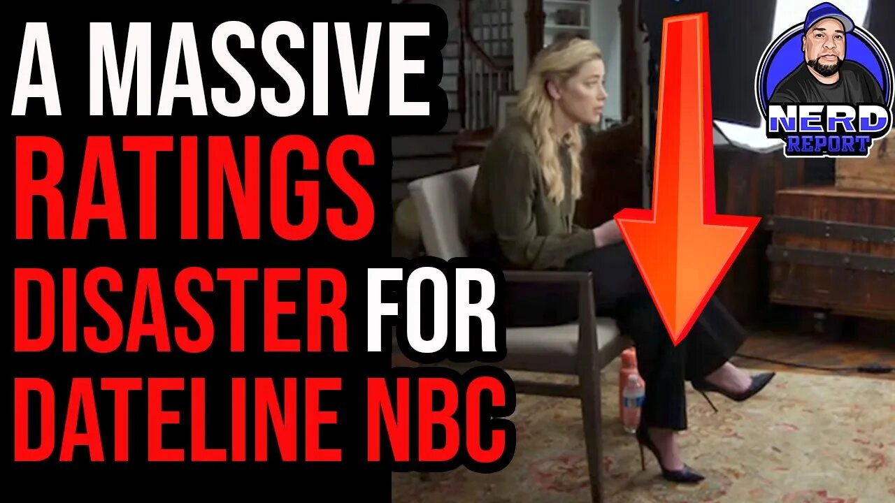 EMBARRASSING! Amber Heard's Interview BOMBS For NBC DATELINE. Smallest audience since November!