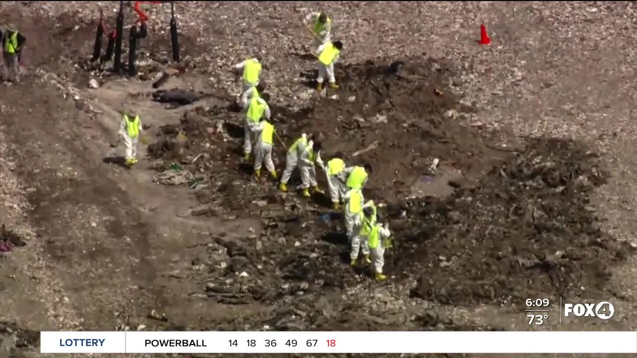 FBI agents search landfill in Coconut Creek Florida