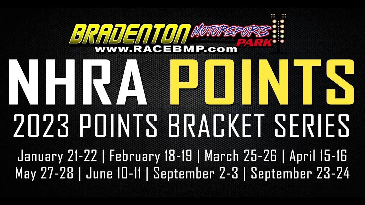 LIVE: Drag Racing - Summit Racing NHRA Bracket Series @bradentonmotorsportspark2637 4.15.23