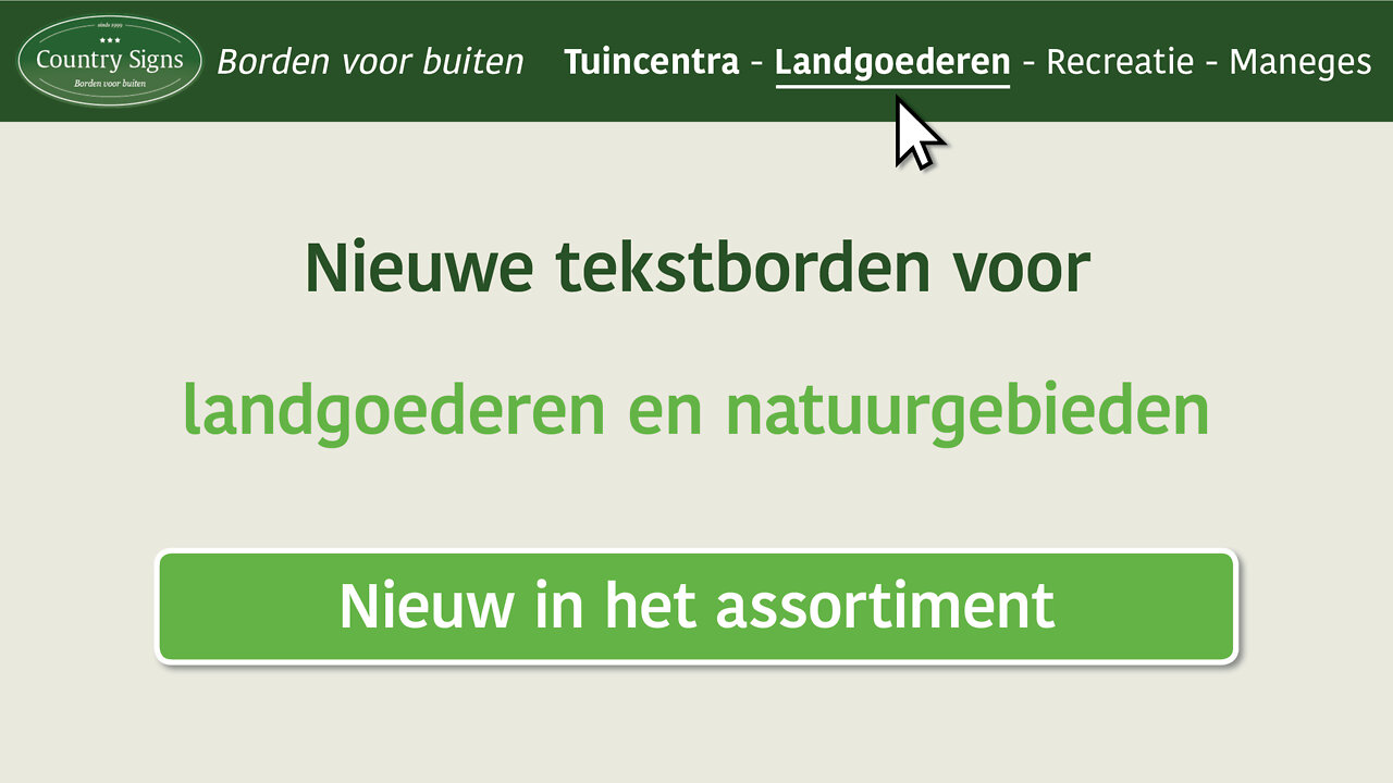 🆕 3 Nieuwe tekstborden voor landgoederen en natuurgebieden 🆕