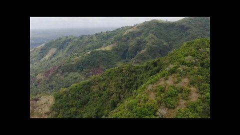 Drone Footage of Green Mountains