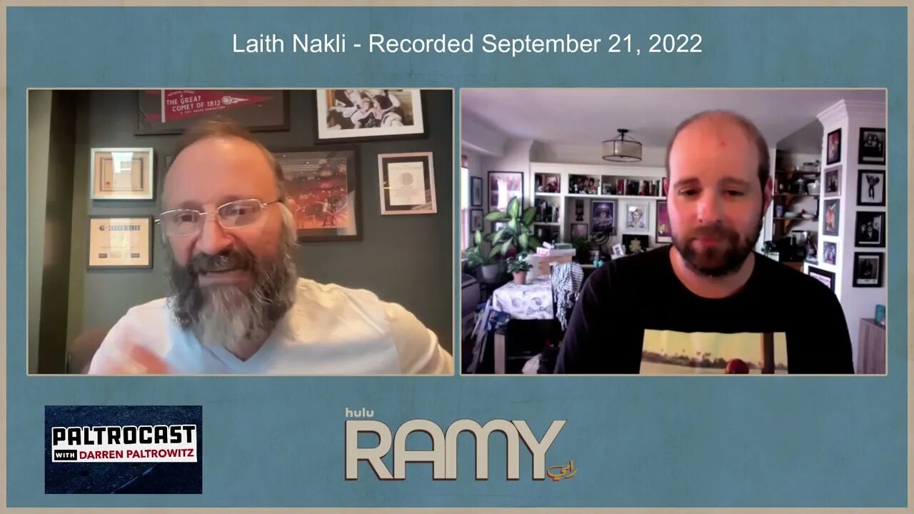 Laith Nakli ("Ramy") interview with Darren Paltrowitz