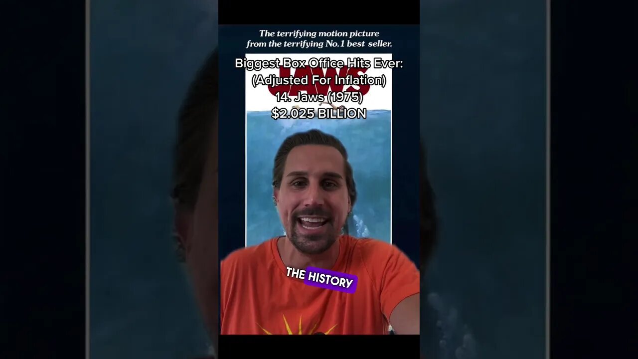 JAWS THE FIRST BLOCKBUSTER!!! #shorts