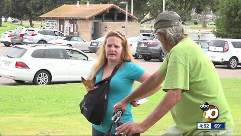 San Diegans living in vehicles rally against new ordinance